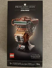 LEGO Star Wars Princess Leia (Boushh) Helmet 75351 670pcs NEW IN BOX