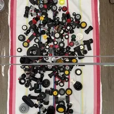 Lego Pieces Parts  Variety Mixed Wheels 2 Lb Bundle Assorted