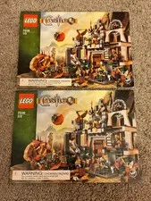 LEGO Castle: Dwarves' Mine (7036) Fantasy Era Instruction Manuals ONLY #1 and #2