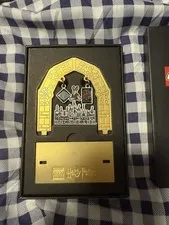Lego 5009867 Harry Potter Hogsmeade Metal Sign 2025 GWP Limited Edition