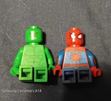 LEGO Spider-Man Minifigures Lot of 2 Plastic Minifigure Figure Set