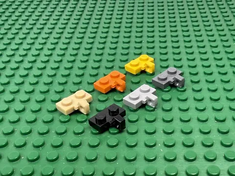 LEGO Hinge Plate 1 x 2 Locking 1 Finger on Side (4 PCS) #44567a- Choose Color