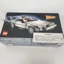 LEGO Icons 10300 Back to the Future Time Machine Delorean New Sealed 1872 Pc