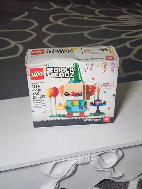LEGO BrickHeadz Birthday Clown 40348 Complete Set 150 Pieces