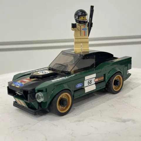 Lego Speed Champions 1968 Ford Mustang Fastback 75884 Car And Minifig Only