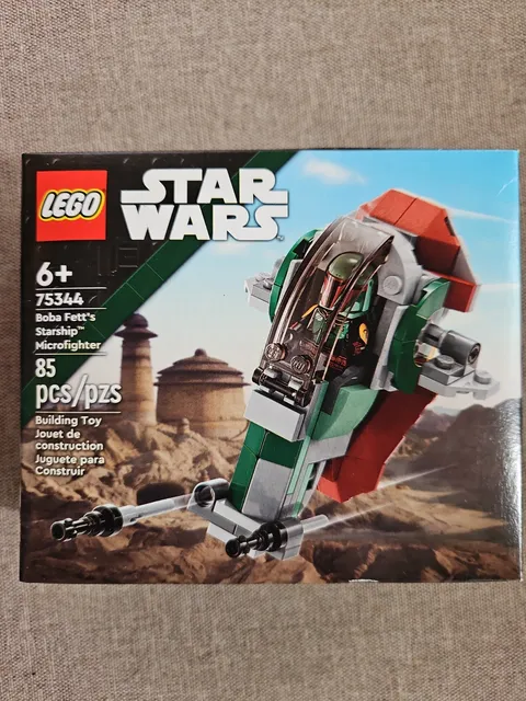 LEGO Star Wars 75344 Boba Fett's Starship Microfighter Brand New Sealed 