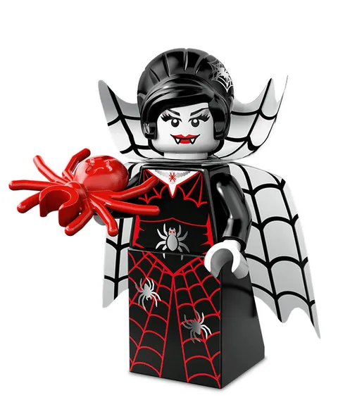 LEGO Spider Lady Minifigure 71010 Monsters Series 14 New Sealed