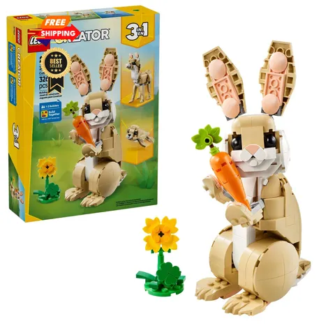 LEGO Creator 3 in 1 Cute Bunny 31162 Multicolor