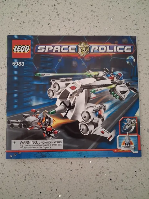 Lego - Space Police - SP Undercover Cruiser - #5983  - Instructions Only 