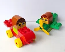 Lego DUPLO 6760 Let's Go Vroom 12-Piece Set