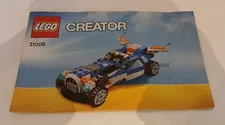 LEGO Creator Building Instruction Notice Set 31008 Thunder Wings Auto