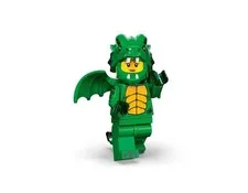 LEGO Minifigures Series 23 Green Dragon Costume 71034 - NEW Factory Sealed
