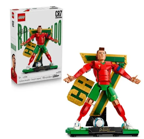 LEGO Editions Cristiano Ronaldo – Soccer Legend - Building Set for Boys & Girls