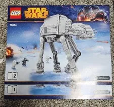 Lego Star Wars 75054 Manual Instruction Book 1 & 2 Plus Poster