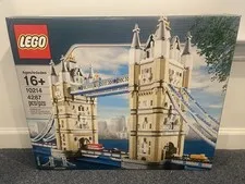 NIB Lego Tower Bridge London 10214 Complete Sealed Retired New