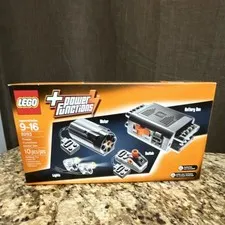 LEGO Technic Power Functions Motor Set 8293 Battery Box Motor Lights Switch