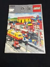 LEGO Idea Book 7777, Trains Ideas Book Building Instructions Railway from 1981