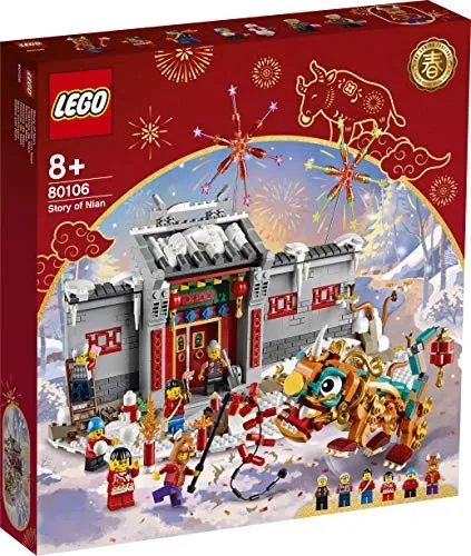 LEGO 80106 Story of Nian - Asian Festival Set Age 13+ Collectors Item Y862849