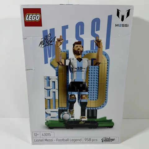 LEGO 43015 Lionel Messi Football Legend 958pc New Unopened Box Editions