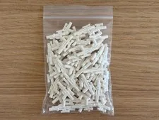 LEGO Star Wars Minifigure Blaster - No. 58247 - White - Genuine LEGO Lot of 69