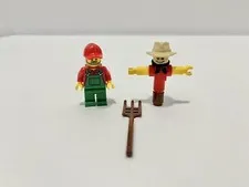 LEGO City Minifigure Harvester Transport 60223 Farmer Scarecrow cty0986 cty0984
