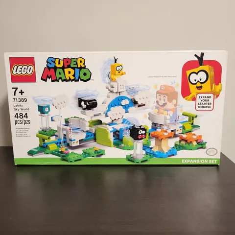 New LEGO Super Mario: Lakitu Sky World Expansion Set (71389) Retired Product