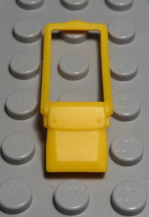Lego Figure Accessories Bag Dark Yellow