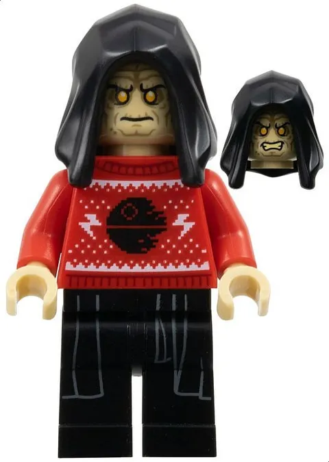 LEGO® Minifig sw1297 - Emperor Palpatine - Holiday Sweater