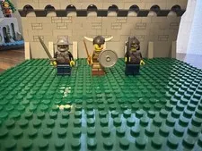 LEGO Viking Battle Pack x3 Genuine Minifigures Medieval Castle Warriors &Weapons