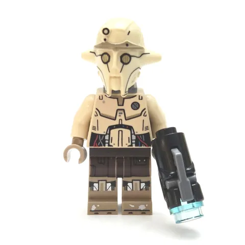 Lego Star Wars Minifigure Professor Huyang  w/ Blaster sw1299 Set 75362