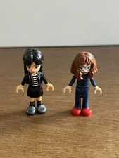LEGO Wednesday Adams + Professor Marilyn Thornhill Minidolls