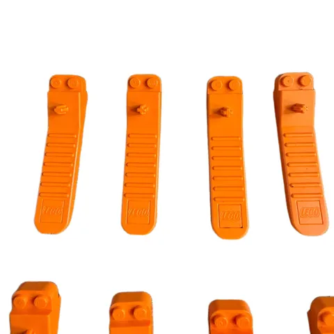 LEGO Orange Brick Separator Tool Lot of 8 Genuine Replacement Part 96874