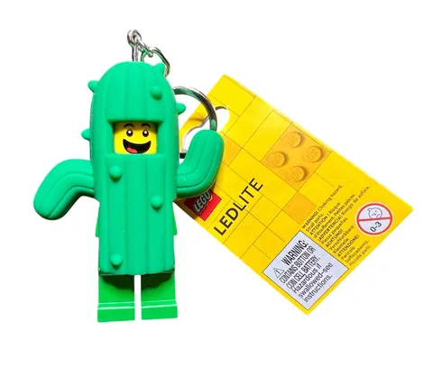 LEGO Cactus Costume Boy Minifigure - LED Light Key Chain (LGL-KE157) ***NEW***
