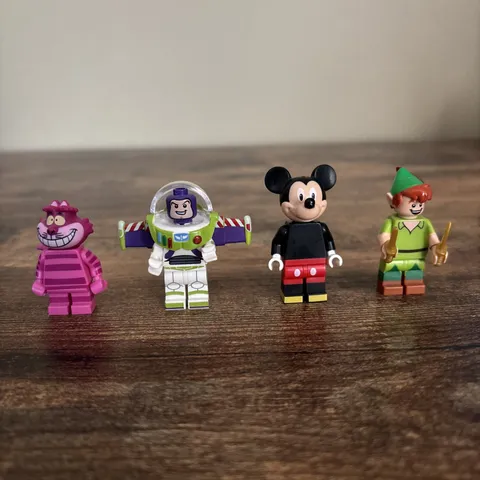 LEGO Disney Minifigure Series 1 Lot- 4 Minifigures