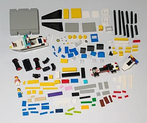 LEGO Bulk Building Bricks & Pieces Lot Mixed Themes Jet Speed Justice 1 + Pound