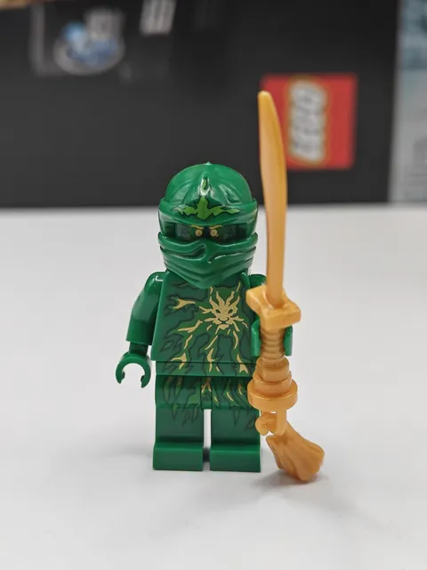 NEW Ninjago NRG Lloyd w Golden Sword Custom Lego Minifigure Rise of the Snakes