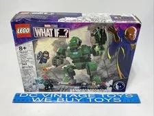 LEGO (76201) Marvel What If...? Captain Carter & The Hydra Retired Box Wear!