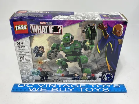 LEGO (76201) Marvel What If...? Captain Carter & The Hydra Retired Box Wear!