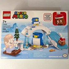 LEGO Super Mario 71430 Penguin Family Snow Adventure Expansion Set 228pcs Age 7+