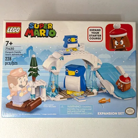LEGO Super Mario 71430 Penguin Family Snow Adventure Expansion Set 228pcs Age 7+