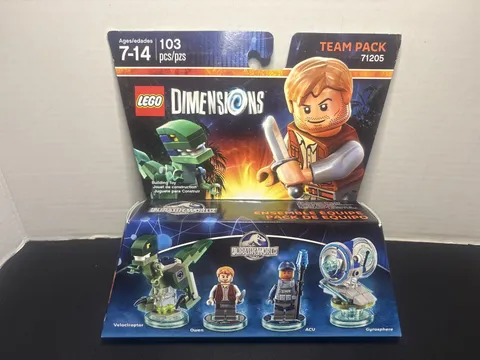 LEGO Dimensions Jurassic World Team Pack 71205 Park Retired New Sealed 🔥
