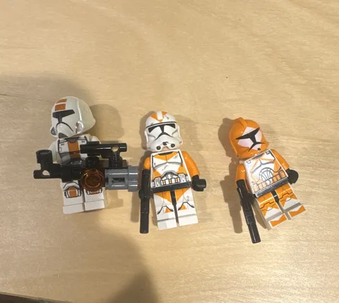 LEGO Star Wars Clone Trooper Minifigure Lot 212th / Bomb Squad / Republic