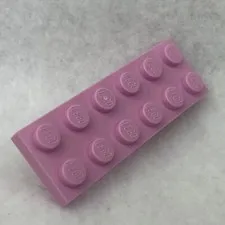 LEGO 3795 Bright Pink Plate 2 x 6 (x1)
