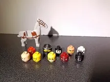 Minifigure Head Parts Lot