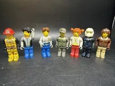 LEGO Minifigures Lot of 7 Jack Stone Junior Figures Mixed Lot