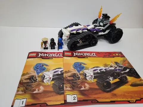 2263 LEGO NINJAGO: Turbo Shredder (Complete w/ Minifigs & Instructions)