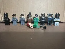 7785 Arkham Asylum Minifigures, Batman Lego. Read description!!