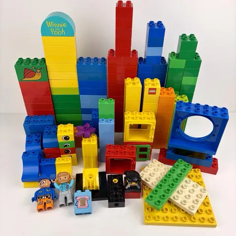 LEGO DUPO Mixed Lot 1.82 Kg/4 lb Vintage Preschool Building Toy Incomplete Sets