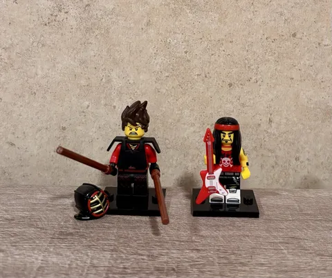Brand New Lego Minifigures The Ninjago Movie Set Of 2