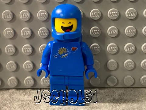 The LEGO Movie Benny Minifigure (tlm094) from Double-Decker Couch set 70818